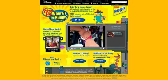 Disney.com/WheresTheBunny – Disney Phineas and Ferb Where’s the Bunny Sweepstakes Disney.com/WheresTheBunny – Disney Phineas and Ferb Where’s the Bunny Sweepstakes