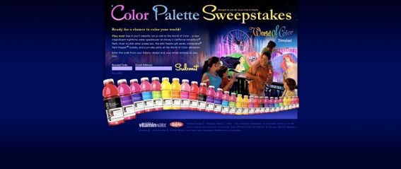 cocacolacolorpalette.com – Coca-Cola Color Palette Sweepstakes at Ralphs