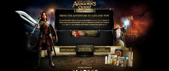 The Lord of the Rings Aragorn’s Quest Sweepstakes