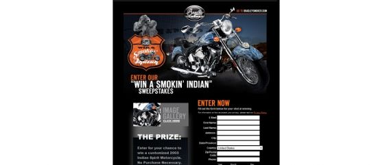 Bradley Smoker’s – Win a Smokin’ Indian Contest