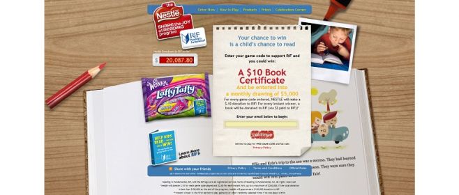 Celebrationcorner.com/RIF – Share the Joy of Reading Instant Win Game and Monthly Sweepstakes Celebrationcorner.com/RIF – Share the Joy of Reading Instant Win Game and Monthly Sweepstakes