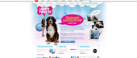 puppytweet.com – Puppy Tweets What would your dog Tweet? Sweepstakes