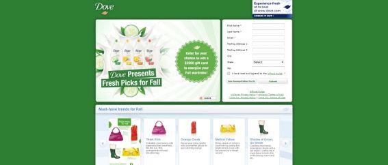 freshpicksforfall.com – DOVE Fresh Picks for Fall Sweepstakes freshpicksforfall.com – DOVE Fresh Picks for Fall Sweepstakes