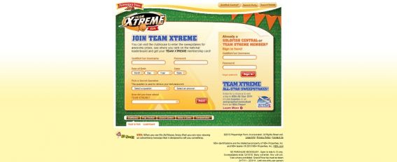 Pepperidge Farm Goldfish Team Xtreme All-Star 2011 Sweepstakes Pepperidge Farm Goldfish Team Xtreme All-Star 2011 Sweepstakes