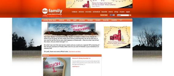 Pretty Little Secret Seekers Scavenger Hunt Contest