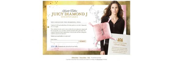 Juicy Diamond J Sweepstakes Juicy Diamond J Sweepstakes