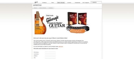 Learn & Master Guitar Contest Learn & Master Guitar Contest