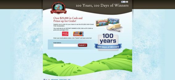 100 Years, 100 Days of Winners Sweepstakes
