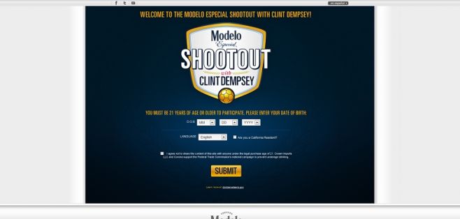 Clint Dempsey Shootout Sweepstakes Clint Dempsey Shootout Sweepstakes