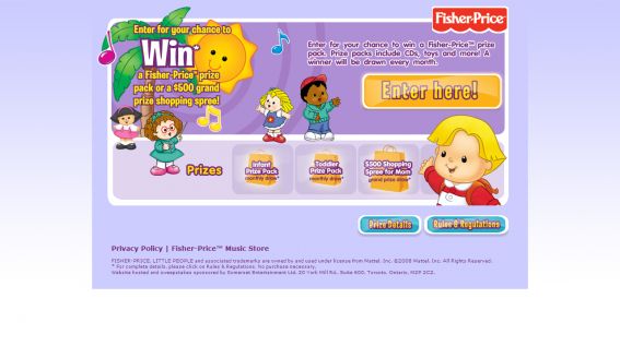 Fisher-Price Shopping Spree Sweepstakes Fisher-Price Shopping Spree Sweepstakes