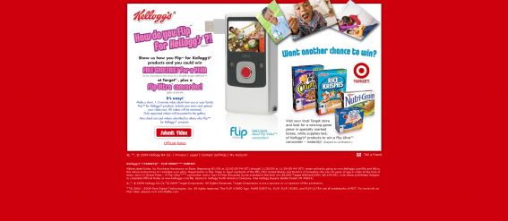 Kellogg’s Target Flip Video Contest