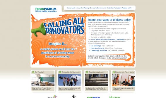 Forum Nokia Calling All Innovators Contest