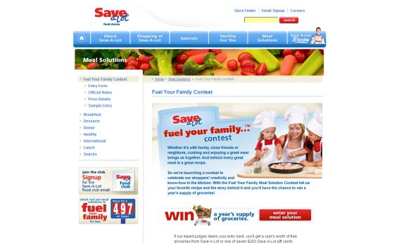 Fuel Your Family Meal Solution Contest
