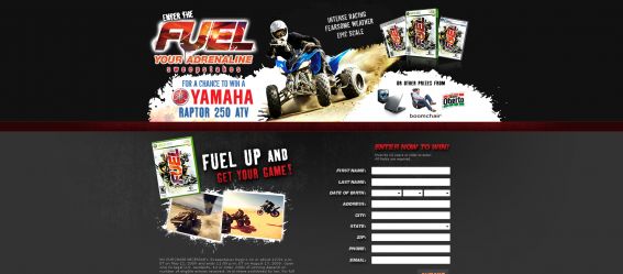 Fuel Your Adrenaline Sweepstakes