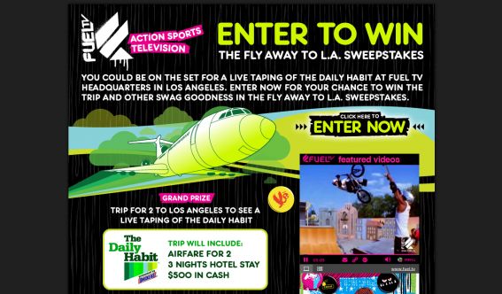 Fly Away to LA Sweepstakes