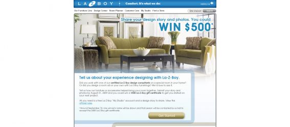 La-Z-Boy Design Stories Giveaway La-Z-Boy Design Stories Giveaway