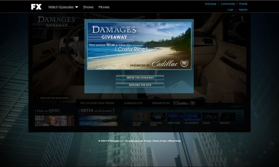 Damages Giveaway Sweepstakes