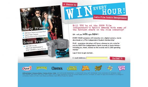 Indie Film Junkie Sweepstakes