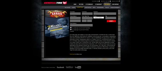 General Tire: The Tire Choice of Fast & Furious Sweepstakes
