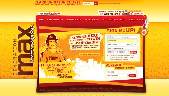 Gen-Max Make Your Mark Sweepstakes