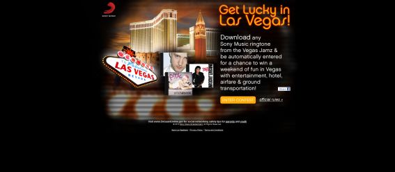 Get Lucky in Las Vegas Sweepstakes