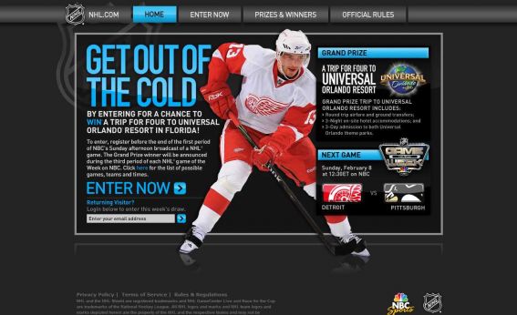 Get Out of the Cold Sweepstakes
