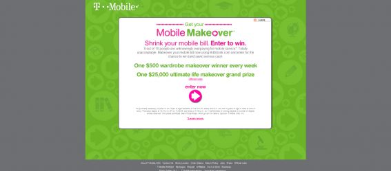 MyTMobileMakeover Sweepstakes MyTMobileMakeover Sweepstakes