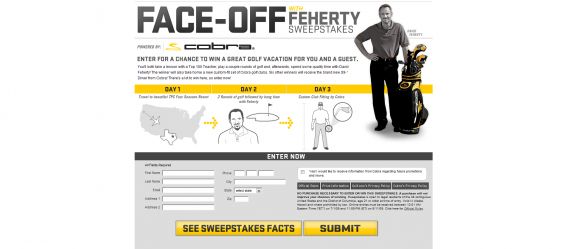 Face-Off with Feherty Sweepstakes