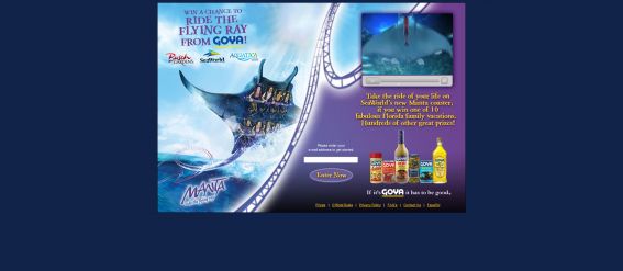 Goya Worlds of Discovery Summer Sweepstakes Goya Worlds of Discovery Summer Sweepstakes
