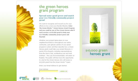 Green Works Green Heroes Contest