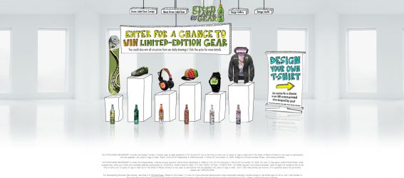 Mountain Dew Green Label Gear Promotion