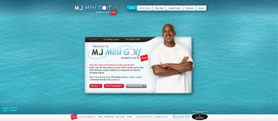 Michael Jordan Mini Golf Sweepstakes