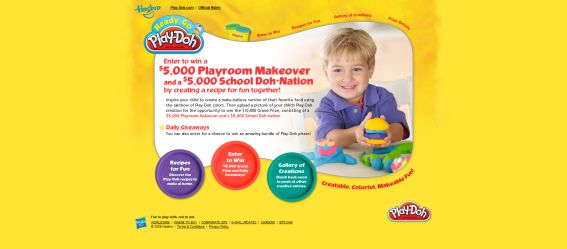 Hasbro Ready Go Play-Doh Contest and Sweepstakes