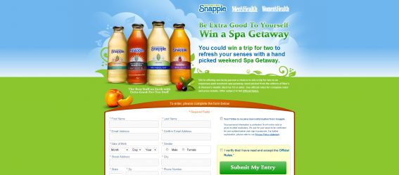 Healthy Habits Getaway Sweepstakes