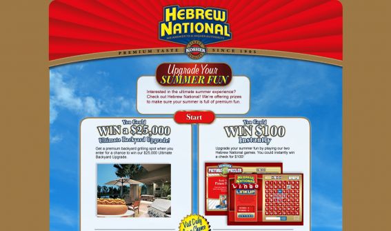 Hebrew National Ultimate Backyard Upgrade
