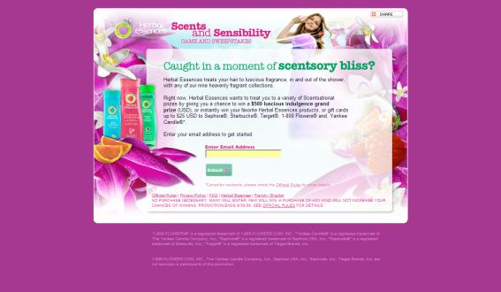 Herbal Essences Scents and Sensibility
