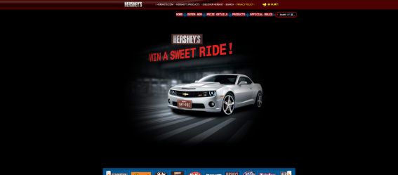 Hershey’s Camaro Sweepstakes Hershey’s Camaro Sweepstakes