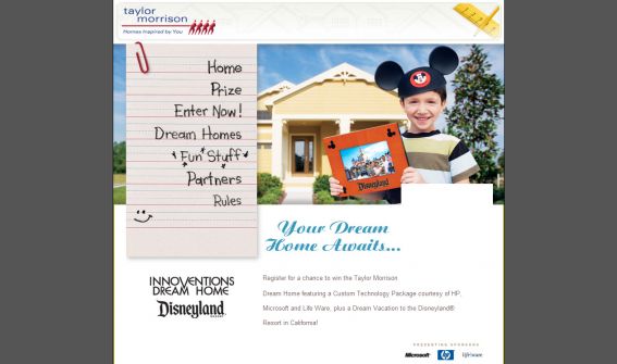 The Taylor Morrison Dream Home Giveaway Sweepstakes