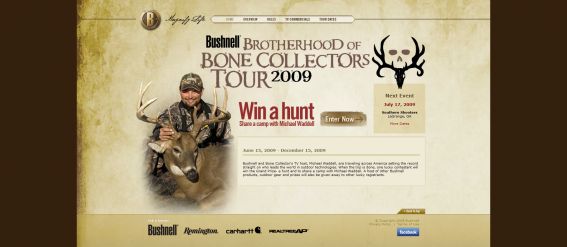 Bushnell Brotherhood of Bone Collectors Sweepstakes Bushnell Brotherhood of Bone Collectors Sweepstakes
