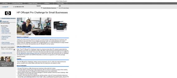 HP OfficeJet Pro Challenge