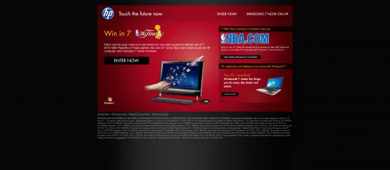 HP Win In 7 Sweepstakes HP Win In 7 Sweepstakes