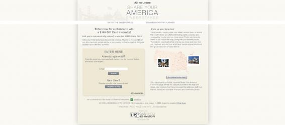 Hyundai Share Your America Sweepstakes