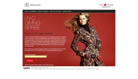 I·N·C Giving Spree