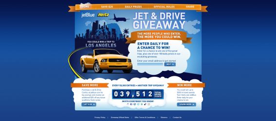 Jet & Drive Giveaway Sweepstakes