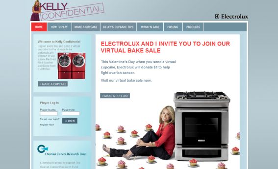 Kelly Confidential Virtual Cupcake Sweepstakes