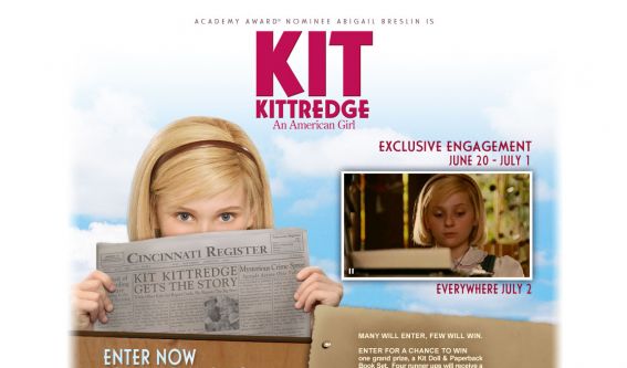 Kidzworld’s Kit Kittredge: American Girl Sweepstakes