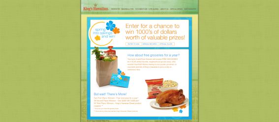 Spring into Savings Sweepstakes