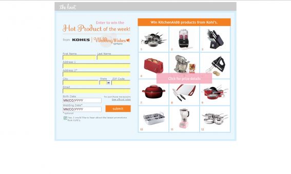 Kohl’s We Really Want Sweepstakes