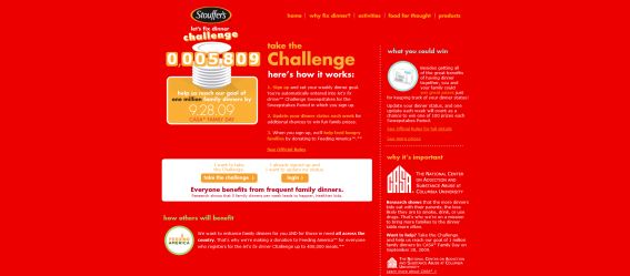 Stouffer’s Let’s Fix Dinner Challenge Sweepstakes