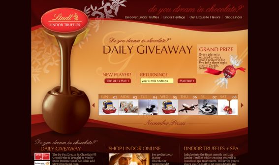 Do You Dream in Chocolate Giveaway